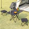 Tragbarer multifunktionaler Outdoor-Picknick-Camping-Klappstuhl, ultraleichter Angelhocker, Reisehocker, Angelzubehör