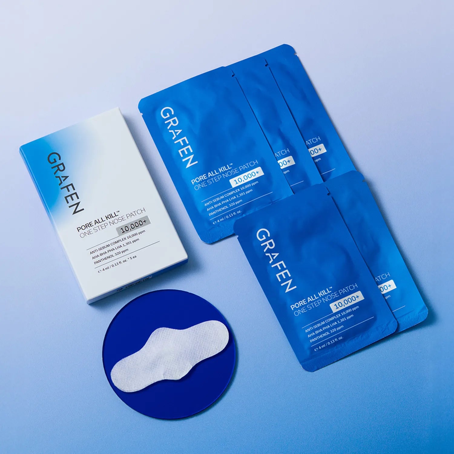 GRAFEN Pore All Kill One Step Nose Patch 5 Sheets 5pcs