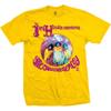Camiseta Unisex Oficial Amarilla Jimi Hendrix Are You Experienced para Hombre