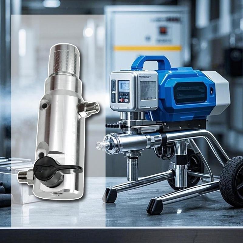Fluid Filter Manifold Sprayer Assembly Practical Fluid Filter Manifold Filter Sprayer For Various Airless Sprayer Model