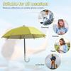 Phone Umbrella For Sun Cell Phone Umbrella Stand Outdoor Waterproof Umbrella Mobile Phone Holder For Bicycle And Motorcycle Decoration