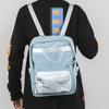Nike Fabric Handbag Backpack Regular Unisex Blue Casual BA6097-363