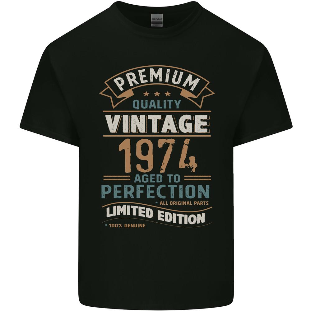 Premium Vintage 51st Birthday 1974 Mens Light Cotton T-Shirt