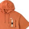 Vans Oversized Soft Comfortable Casual Short Sleeve Hoodie Unisex hoodies Brick VN000GR4EHC