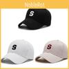 Season S Spring Letter Embroidery Baseball Cap Breathable Outdoor Hat Sunshade