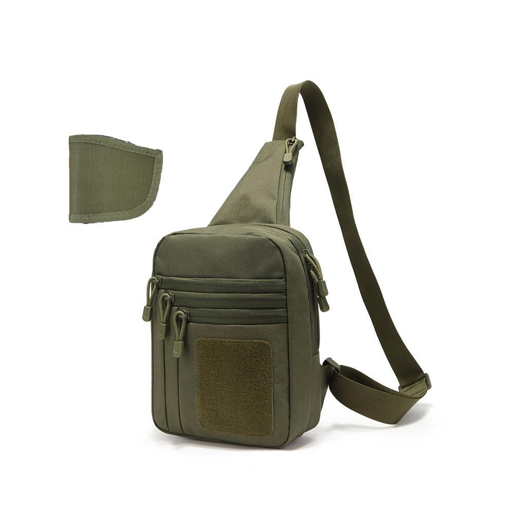 

Tactical Waterproof Chest Bag for Outdoor Activities and Cycling 20L