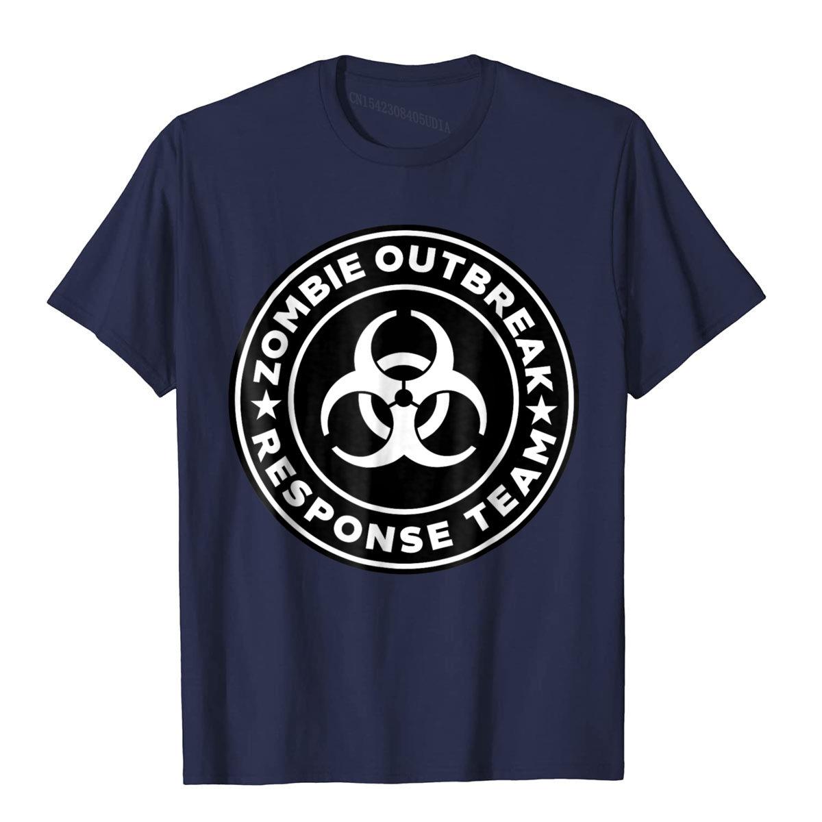 

Zombie Outbreak Response Team T-Shirt Funny Zombie Shirt New Coming Men T Shirt Cotton Tops Shirts Simple Style S