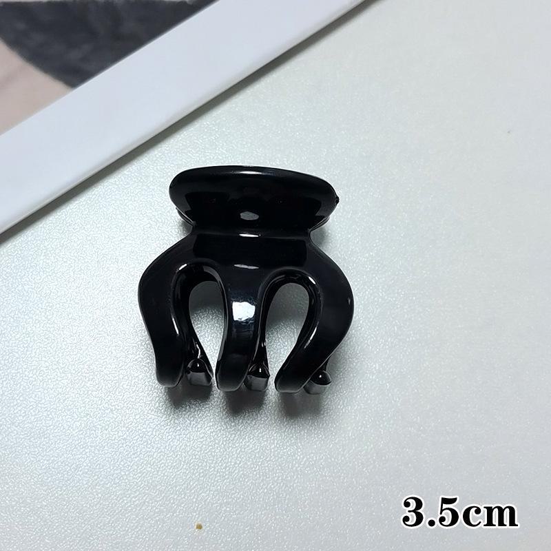 

Корейская заколка для фиксации высокого хвоста 2022 - антипровисающая шпилька со стразами в форме акулы high ponytail