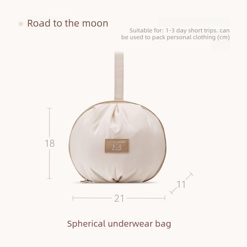 

Travel Portable Clothing Storage Bag Underwear Socks Cosmetics Organizing Bag Lightweight Ultra Light Multifunctional Storagebag белый
