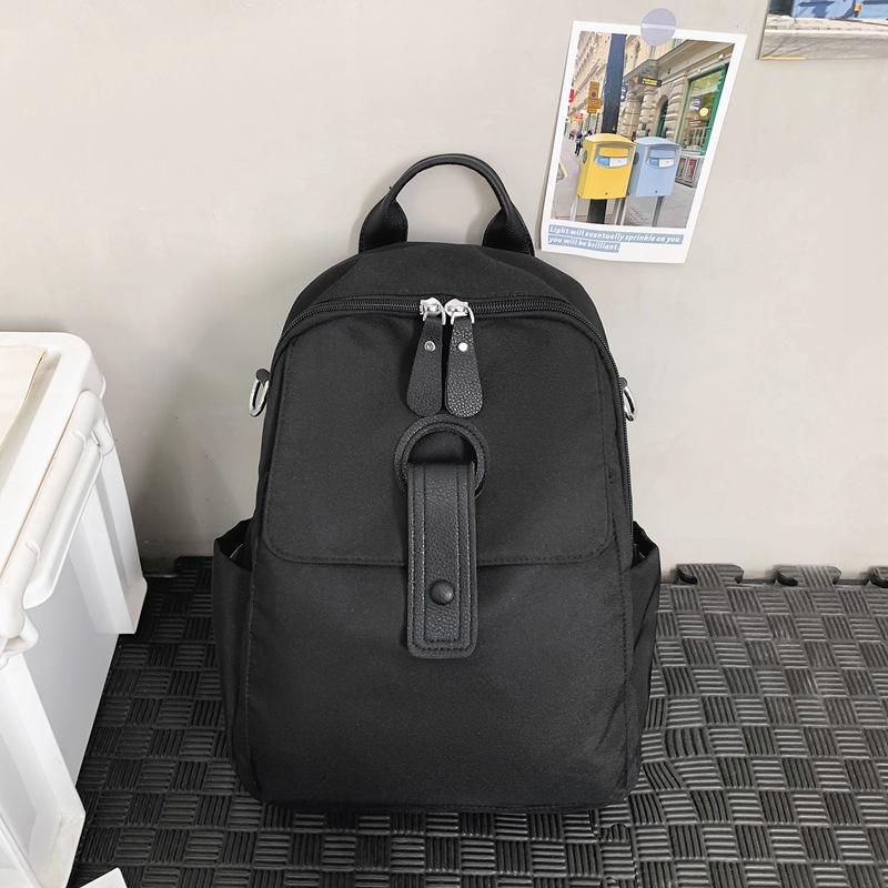 School bag ins fashion travel lightweight backpack Korean version college student class school bag casual versatile backpack