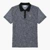 Munsingwear Women Gingham PaTTern Collar T shirT Black mr322lTs72