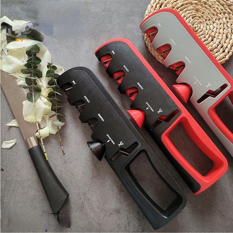 Cheap Knife Sharpener Adjustment Knife Sharpener Four in One Household