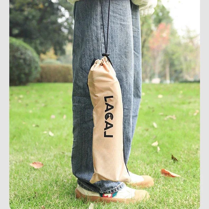 Outdoor Portable Leisure Folding Small Mazar Super Light Aluminum Alloy Rotating Triangle Chair Fishing Camping Bench