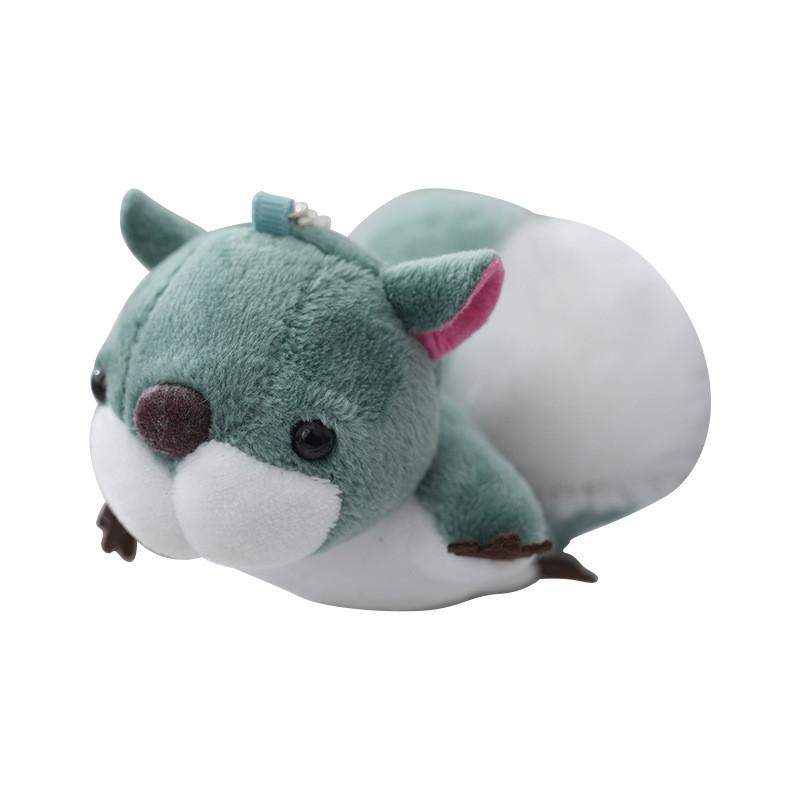 Adorable Plush Squirrel Keychain Pendant Soft And Cuddly Cute Squirrel Toy For Bags And Cars