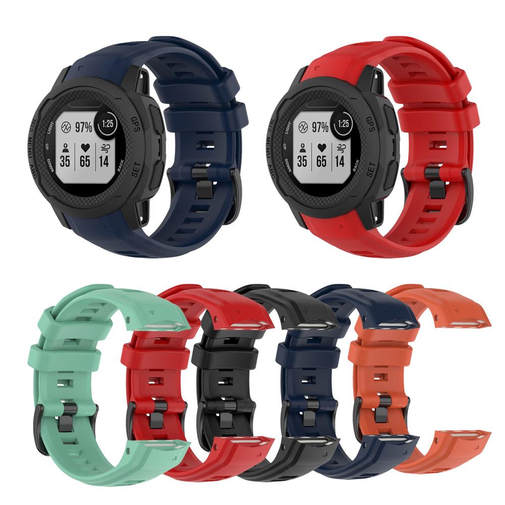 20mm Silicone Strap For Garmin Instinct 2S 40mm Sport Watchband Bracelet Garmin Instinct 2S 40mm Watch Accessories Supplies