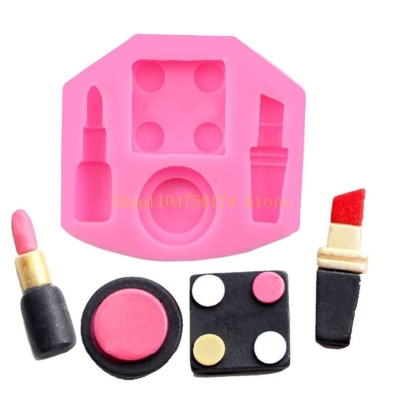 Cake Decorations Mold Makeup Tools Silicone Molds Lipstick Bottle Fondant Molds Top Sale