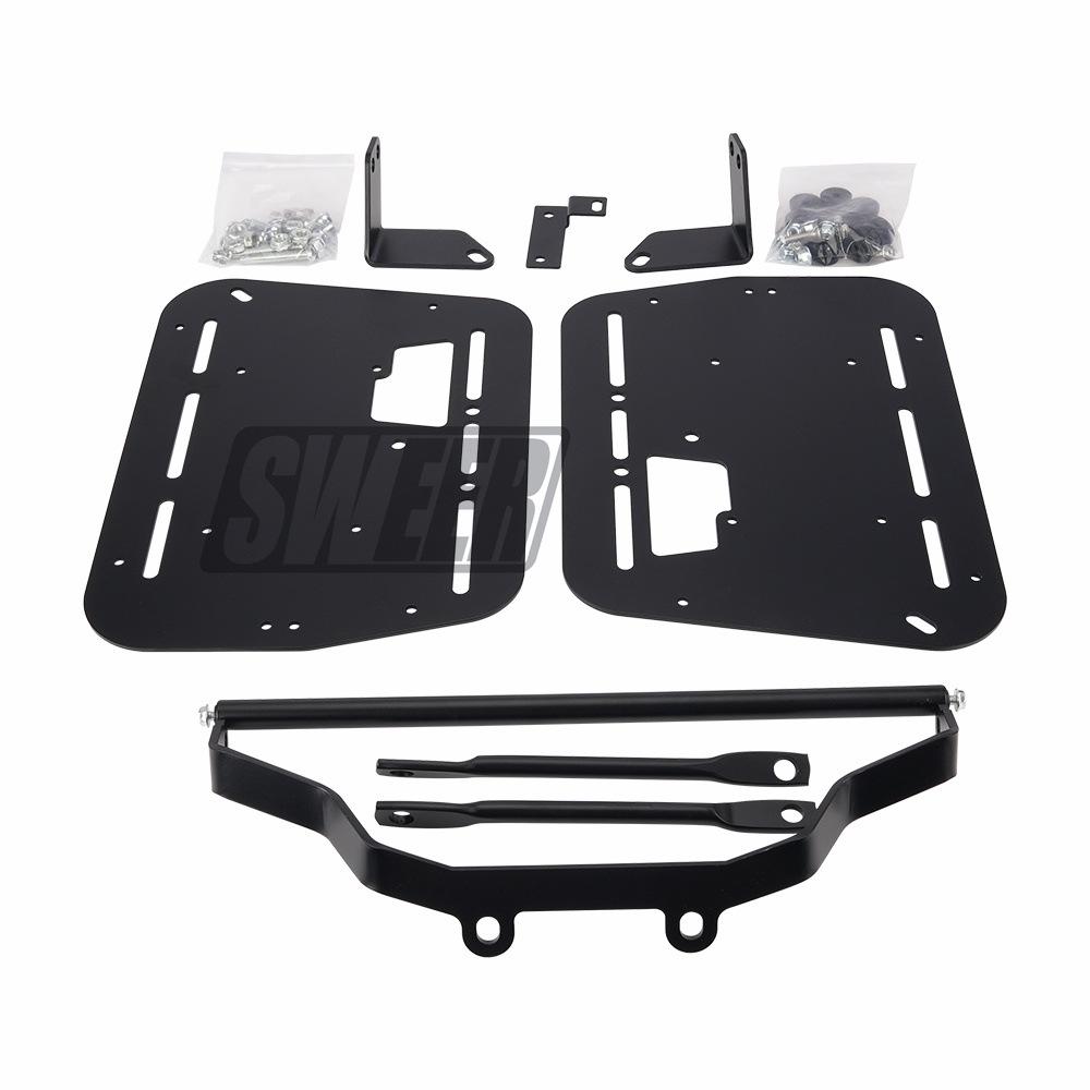 Universal Motorcycle Aluminum Side Boxes – Waterproof, Anti-Collision, Quick Release (18L/28L/35L)