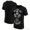 Rey Mysterio Bawełna Unisex Wzór z Logo 2026 Nowa Wygodna Oddychająca i Codzienna Letnia Unisex Y2k Gorący Produkt Oretro Koszulka