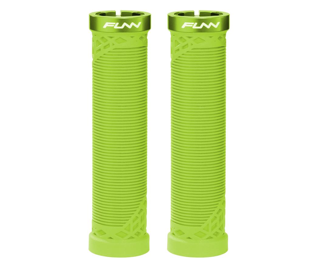 Funn Hilt Bicycle Handlebar Grips Clamp Suitable for Mountain Hybrid and BMX Bikes Comfortable - Single-Sided Lock-On - Bikes, Bikes, - Non-Slip