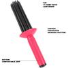 Hair Curler, 2pcs 17 Comb Teeth Curling Wand, Hair Fluffy Hot Tools Curling Iron, Airy Curling Comb Styling Volumizer for Home Salon Travel