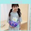 Crossbody Shoulder Printed Chest Bag Anime Pattern Children Cartoon Gift