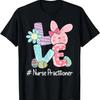 Love Bunny Nurse Practitioner Easter Day Cute T Shirt