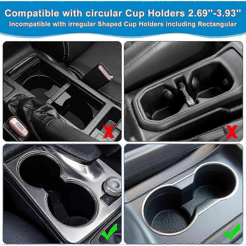 2 In 1 Car Cup Holder Expander Phone Stand Multifunctional Car Accessories