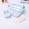 2-Way Drinking Ring Handle Ice Tumbler Leakproof Insulated Cup For Home Outdoor Travel