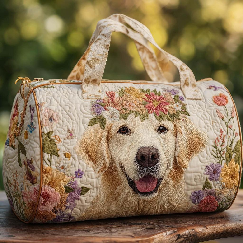 Puppy Series 4 Women's Yoga Travel Handbag with 3D Digital Print