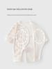 Butterfly Baby Bodysuit: Pure Cotton Newborn Jumpsuit for Spring & Autumn - Cute Crawling Outfit