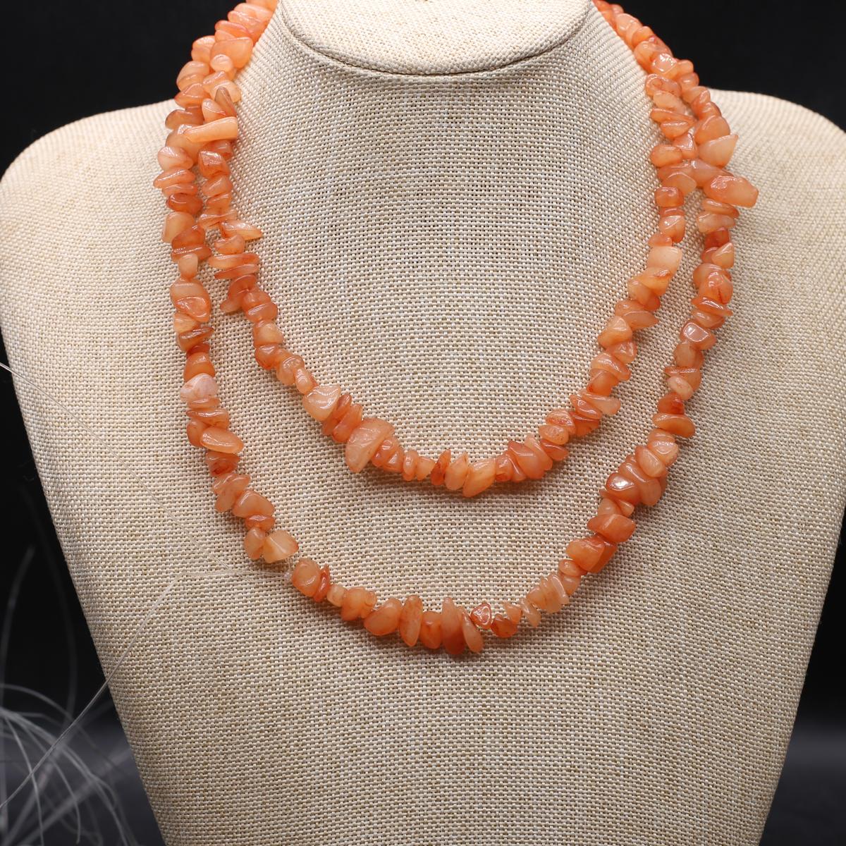 

Бусины из натурального камня амазонит/зебра, гравийные бусины для изготовления ювелирных изделий, ожерелье, серьги, браслет, аксессуар, длина 80 см 7mm