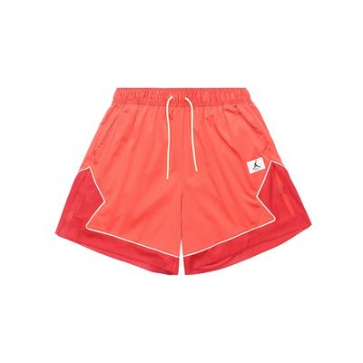 Mesh Patch Design Logo Sports Shorts Women Shorts Red DO5042-605