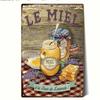 Vintage Metal Tin Sign Plaque for Garage Bar Wall Decor