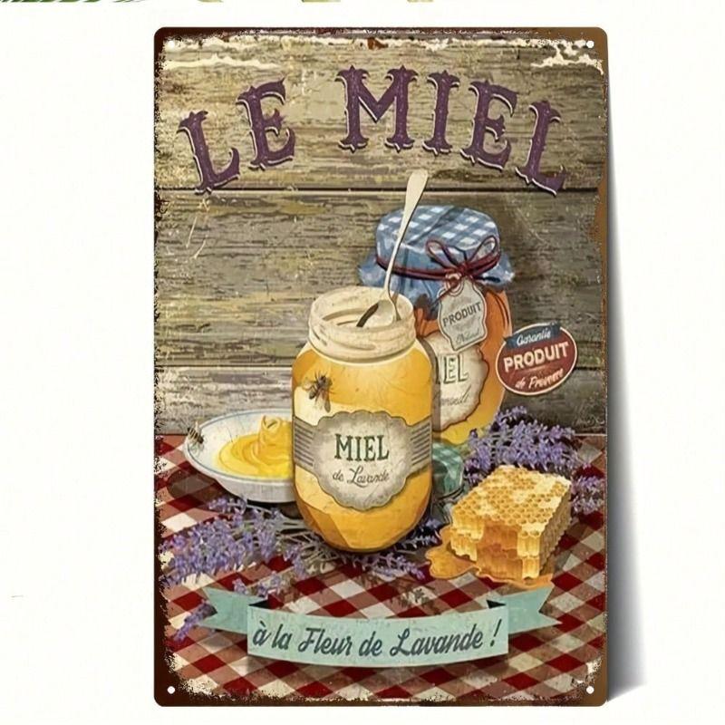 Vintage Metal Tin Sign Plaque for Garage Bar Wall Decor