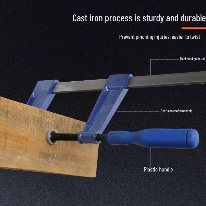 Heavy-Duty Forged F-Clamp