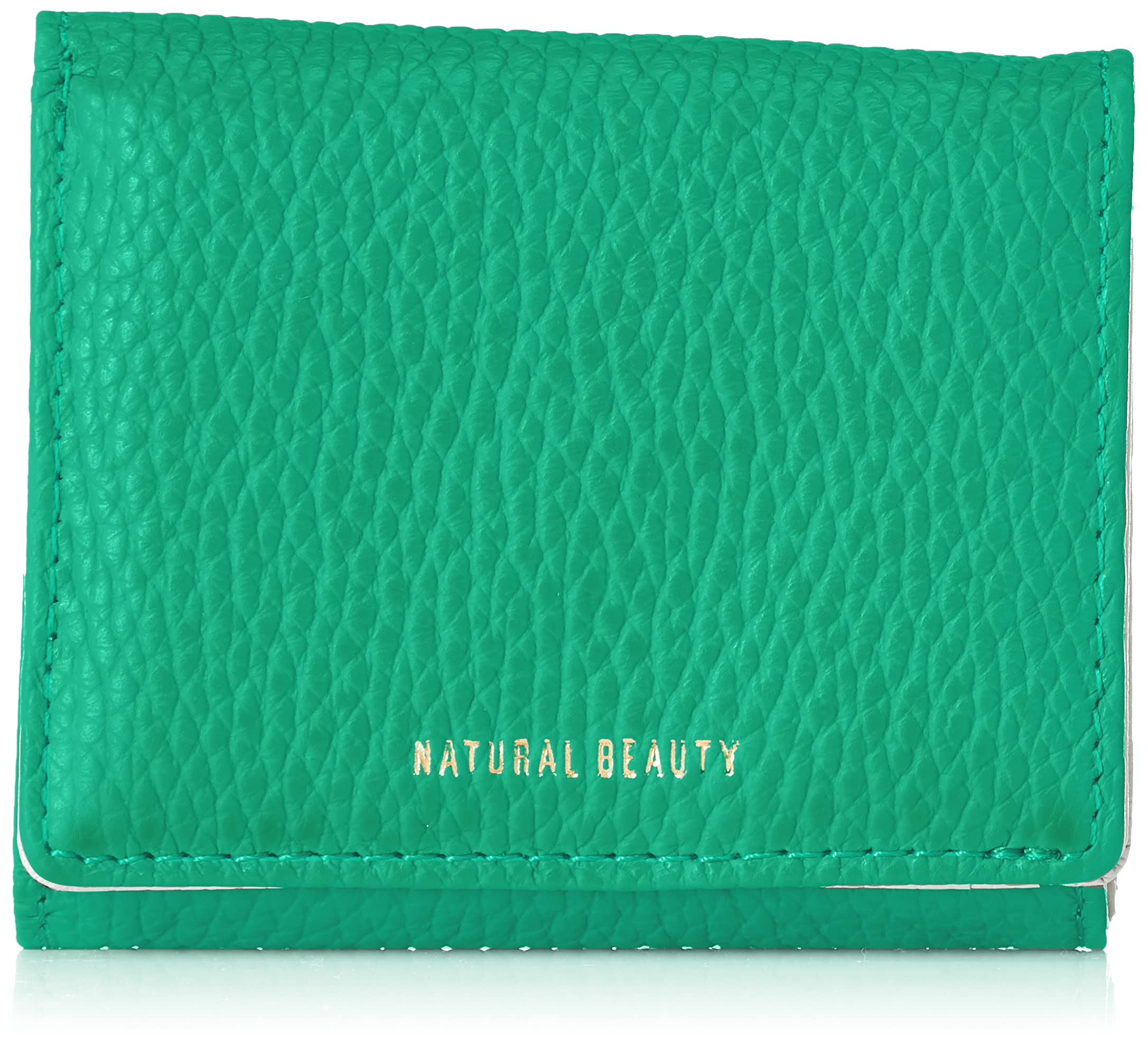 Женский мини-кошелек Natural Beauty Selene, тройного сложения, зеленый