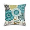 Set of 4 Cushion Covers Cushion Cushion Covers 45 x 45 Scandinavian Linen Made of High Quality Flax Sofa Backrest Decorative Pillow Cover Cushion