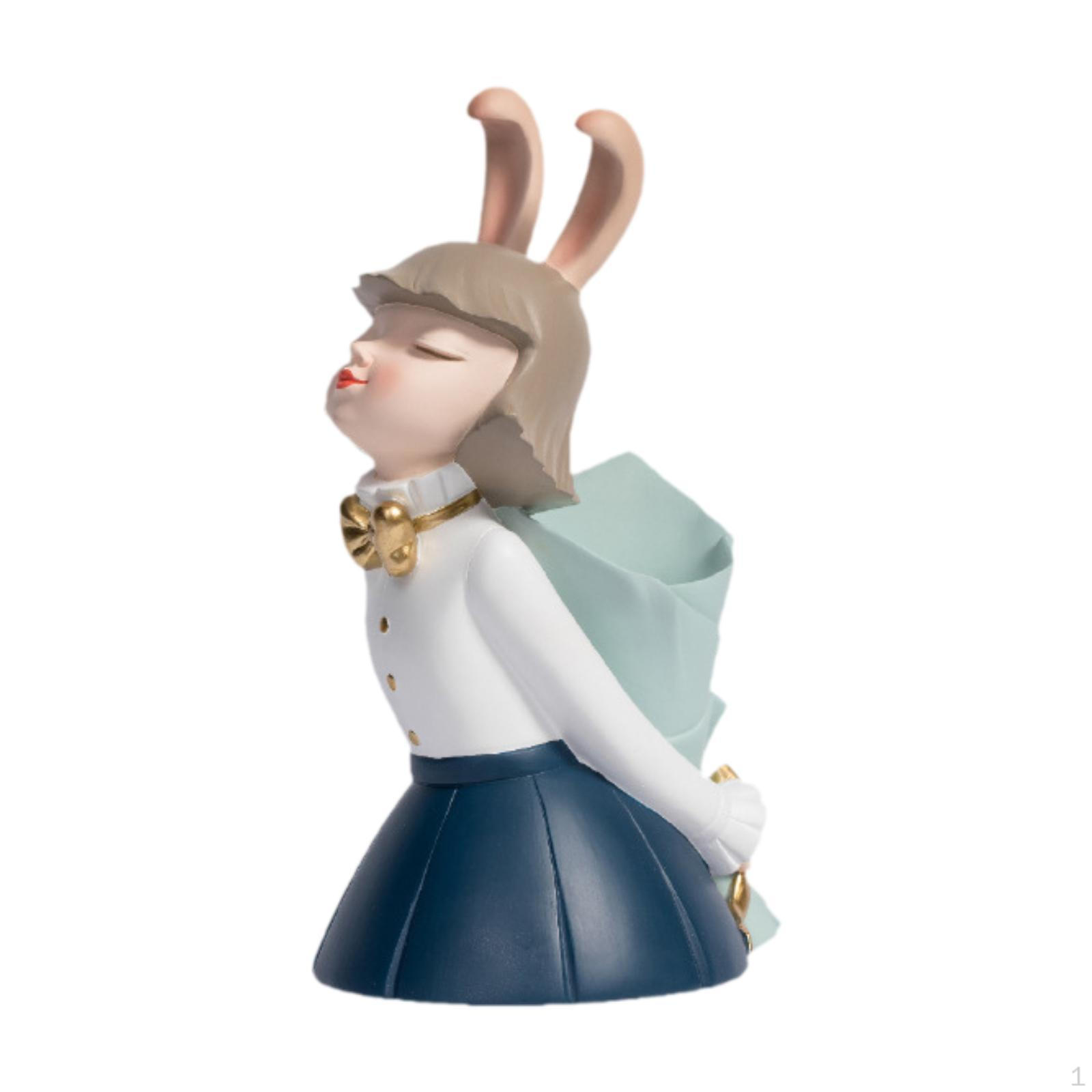 

Bud Vase Flower Floral Arrangement Dry Flowers Ornament Home Decor for Mantel Office синій