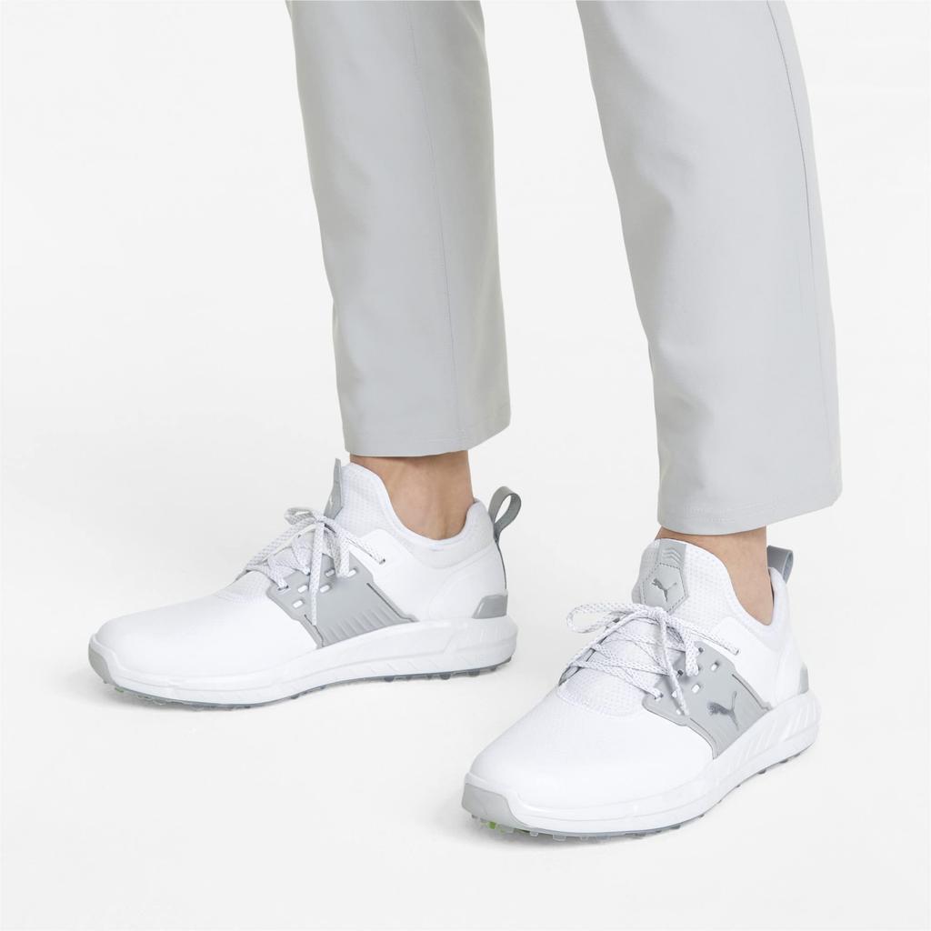 Ignite ARTICULATE Golfschuhe für PUMA Rise cm [PUMA] Herren, Weiß/PUMA Silber/High 30.0