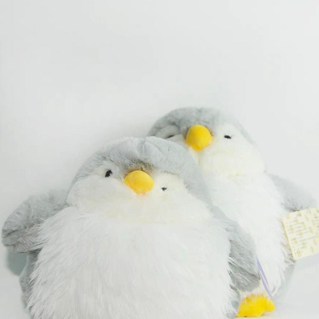 Adorable Fluffy Penguin Plush Toy - Perfect Bedtime Companion or Birthday Gift for Girlfriend