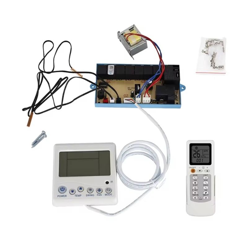 Air Conditioning Remote Control Panel QD-U12A with Accurate Temperature Adjustment Home Conditioning Repair Part