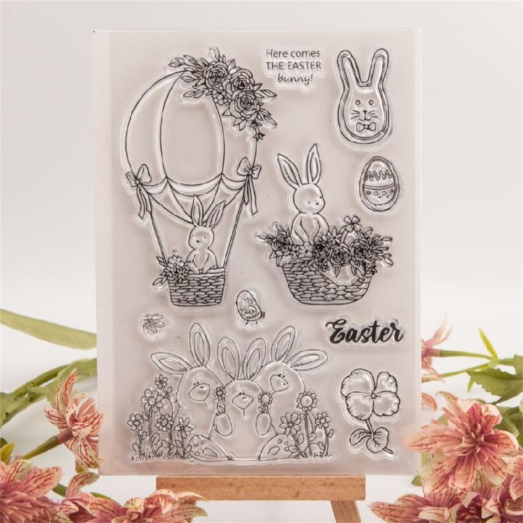 Easter Rabbit Stamp Ideal for Handmade Projects