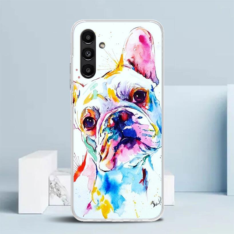 

French Bulldog Dog Pug Phone Case For Samsung Galaxy A17 A37 A57 A16 A15 A14 A13 A56 A55 A54 A53 A36 A35 A34 A33 A26 A25 A24 A23 Samsung A25