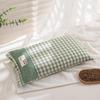 Buckwheat Hull Pillow Neck Support Single Size Cotton Cover Washable Ergonomic Sleeping Adults Students