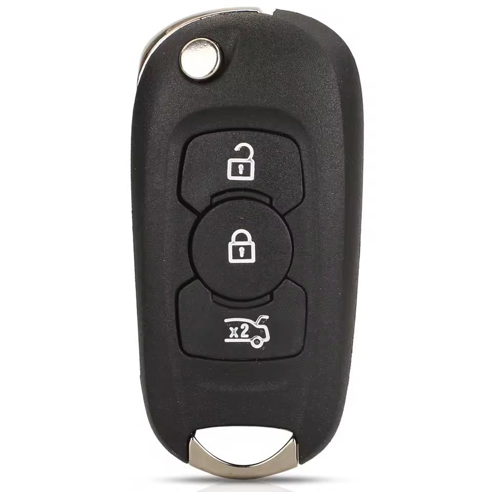 Складной корпус автомобильного ключа для Opel Vauxhall Astra K Buick Verano Excelle Gt 2/3 кнопки Оригинальный сменный флип-кейс