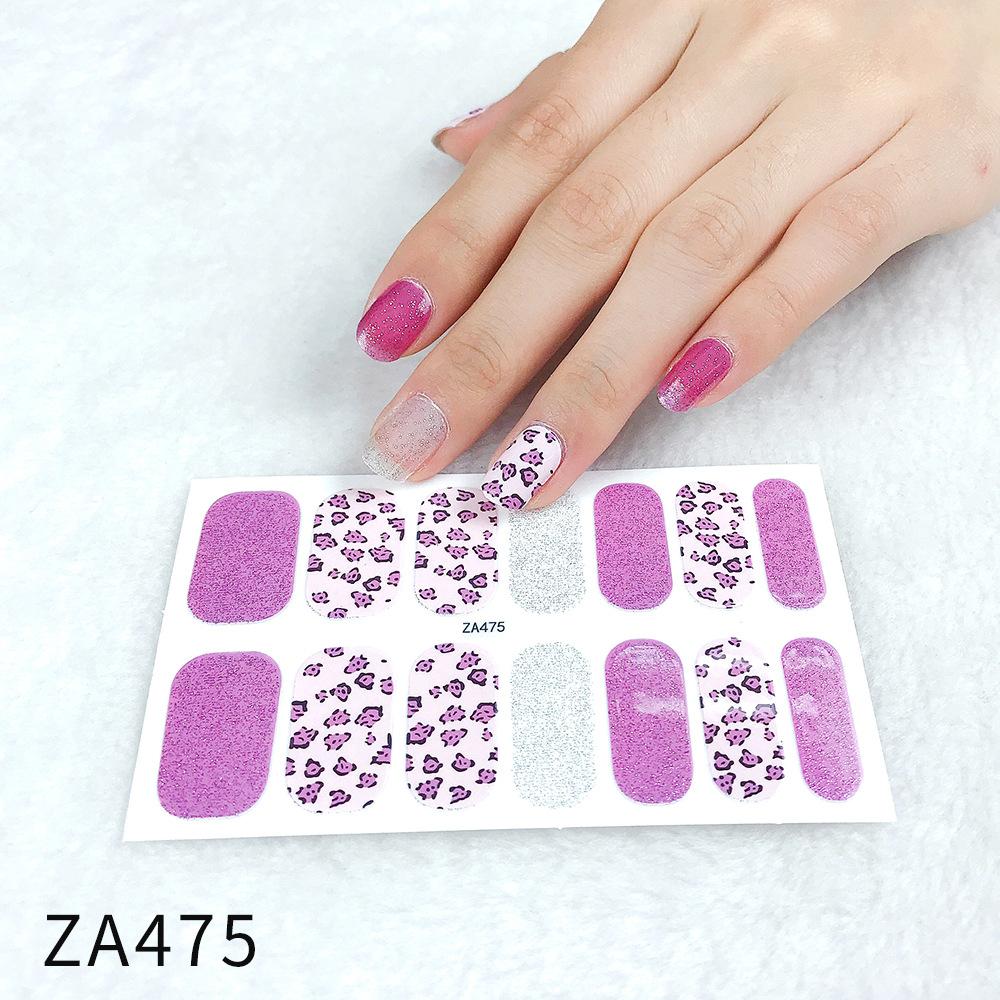 Nail Art Stickers Small Fresh Nail Art Stickers Leopard Print Nail Stickers Nail Stickers