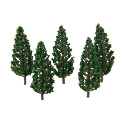 Diorama Tree Model Tree Railway Model Tree Tree Model Railway Architectural Model Material Pine Tree Miniature Scenery Collection The Miniature Set of