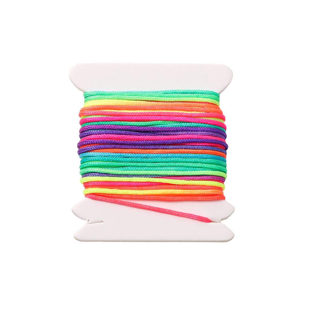 5-50m/lot 0.8mm Cotton Cord Nylon Cord Thread String DIY Beading Braided Bracelet Jewelry Making
