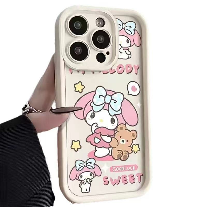 Japan and Korea cute 15plus is suitable for 16promax Apple 11 mobile phone case iphone14 cartoon 13 girl 12
