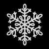 Christmas Snowflake Pendant Pack of 10 for Creative Ornament Living Room Decorat